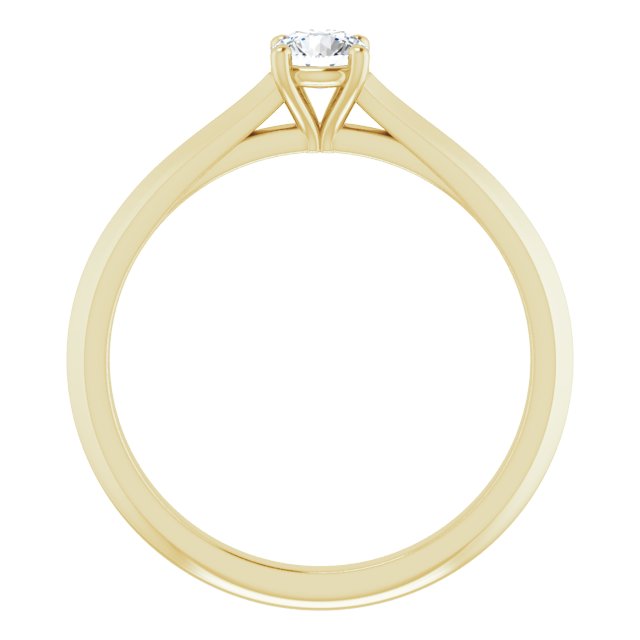 round-10K Yellow gold