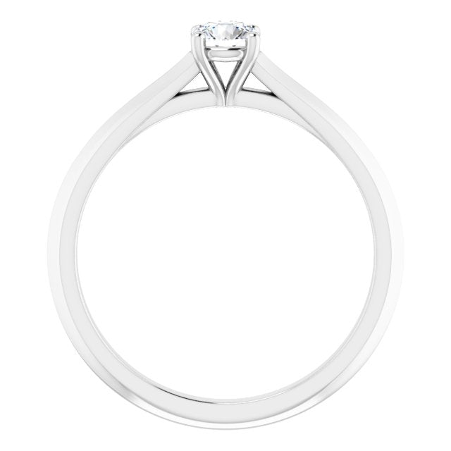 round-10K White gold