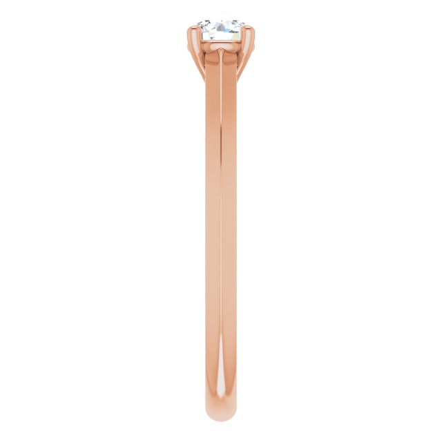 round-14K Rose gold