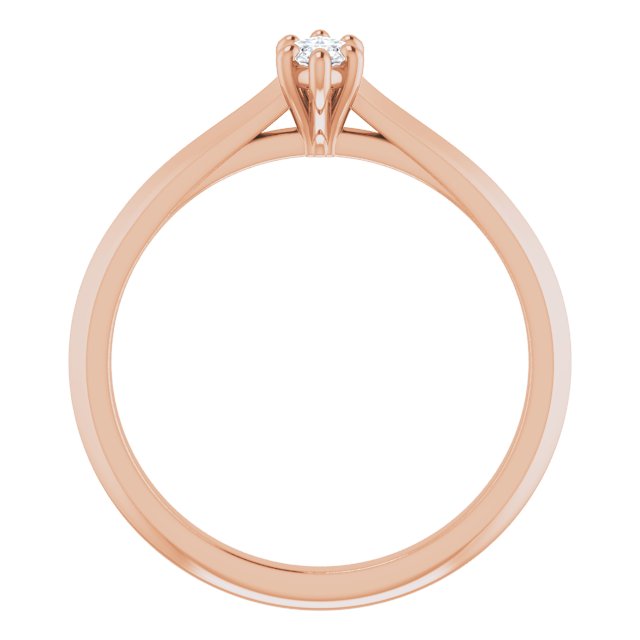 marquise-10K Rose gold
