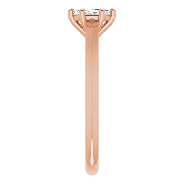 marquise-14K Rose gold