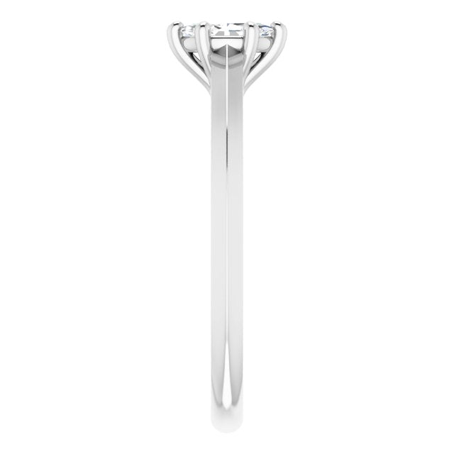 marquise-14K White gold