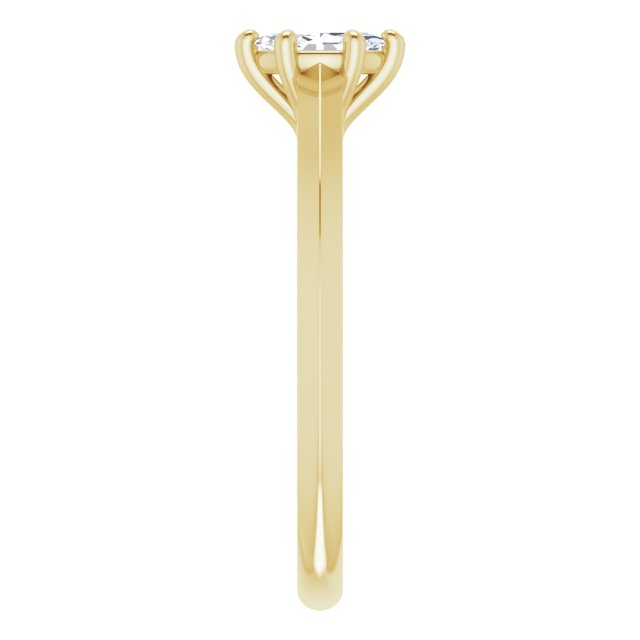 marquise-14K Yellow gold