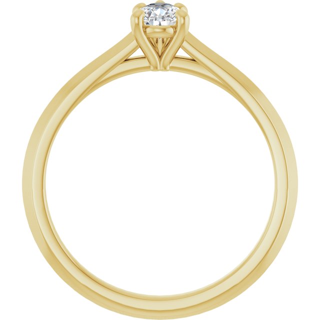 pear-10K Yellow gold