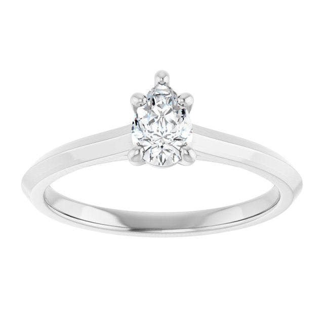 pear-10K White gold