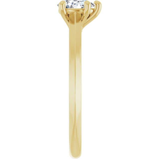 pear-14K Yellow gold