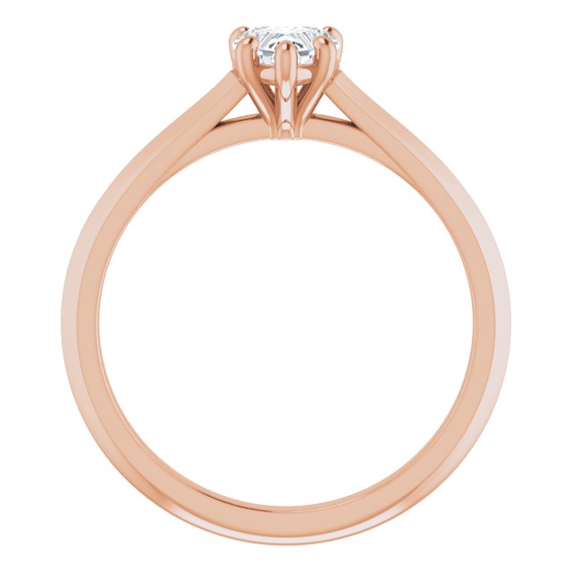 heart-10K Rose gold