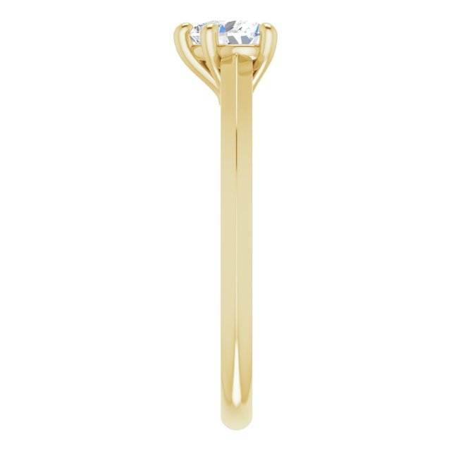 heart-14K Yellow gold