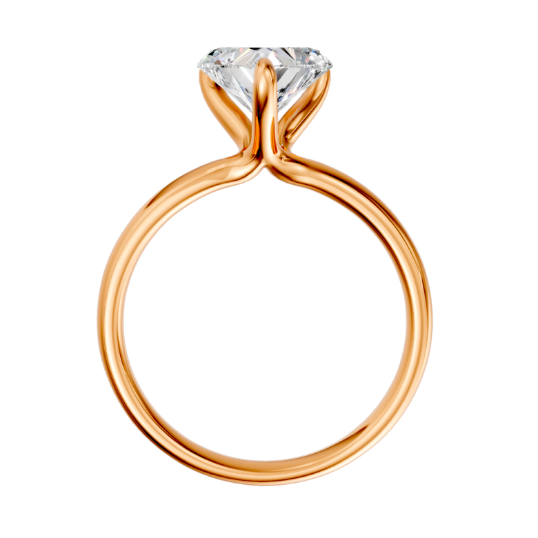 heart-14k rose gold|heart-18k rose gold
