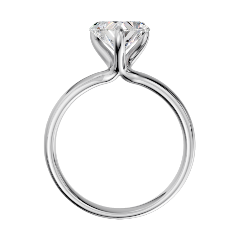 heart-14k white gold|heart-18k white gold| heart-platinum