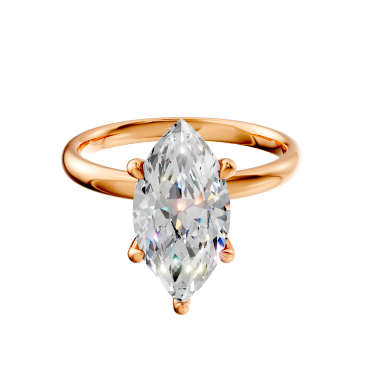marquise-14k rose gold|marquise-18k rose gold