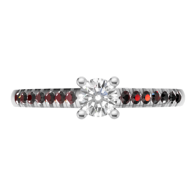round-14k white gold|round-18k white gold|round-platinum