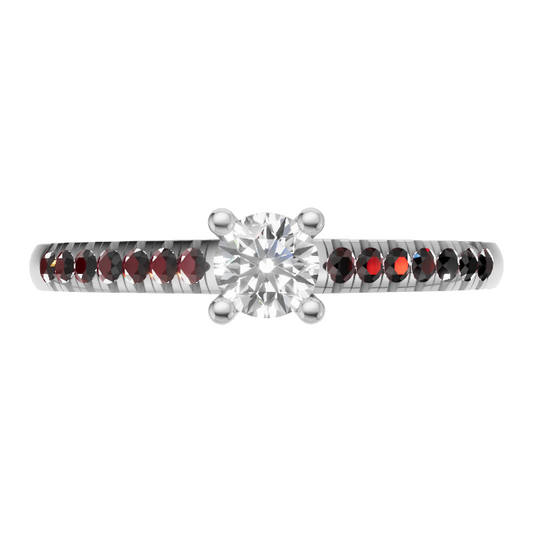 round-14k white gold|round-18k white gold|round-platinum