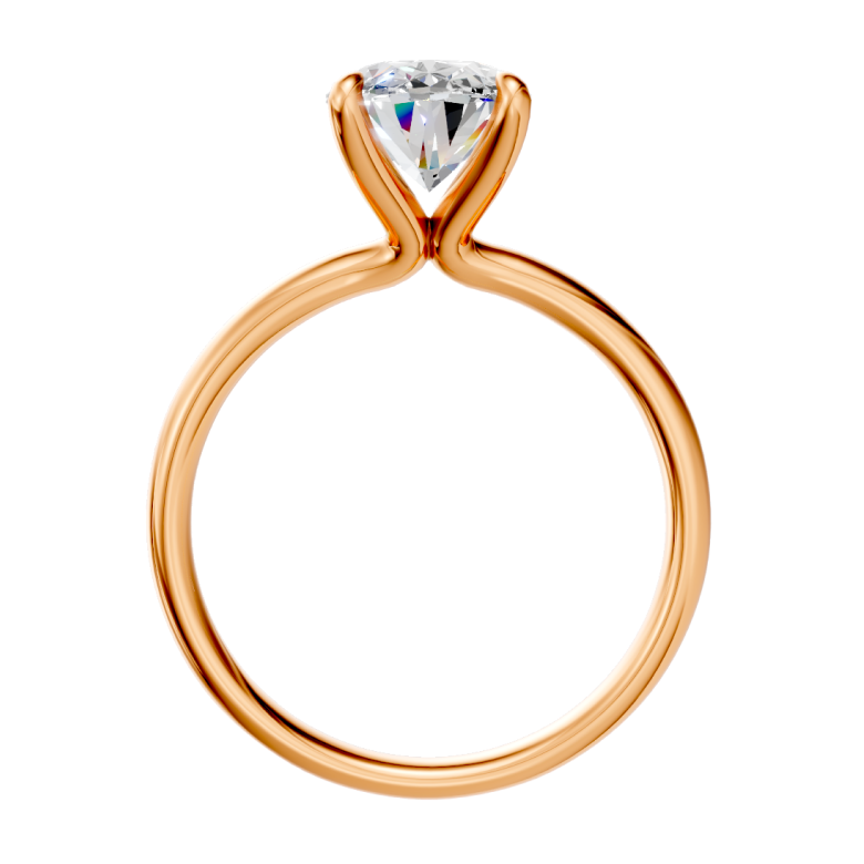 oval-14k rose gold|oval-18k rose gold