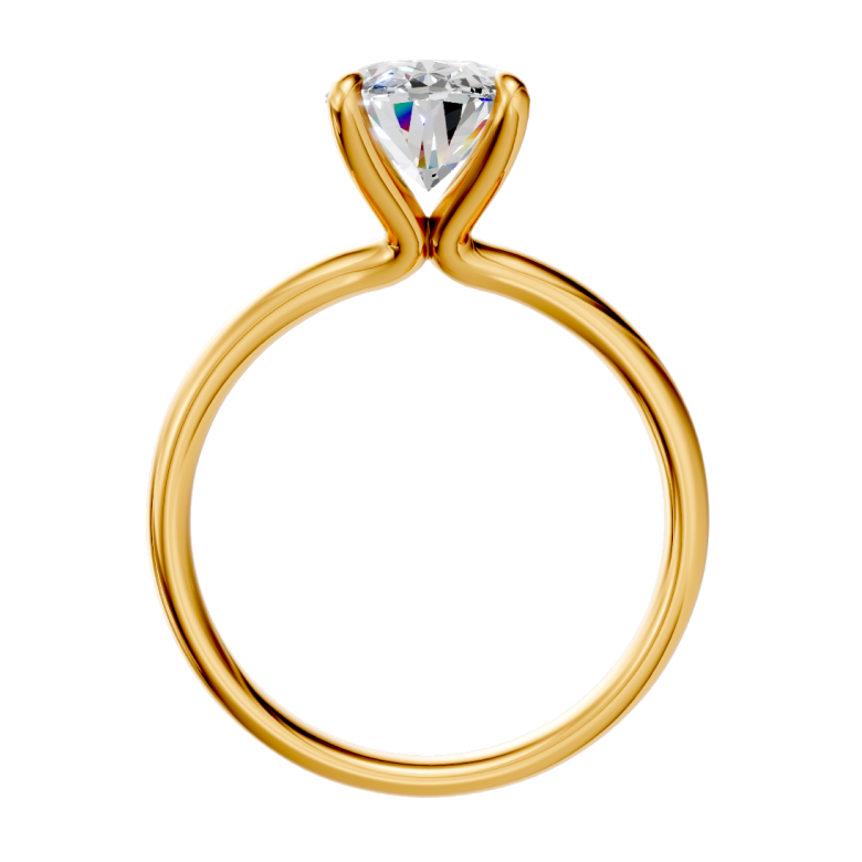 oval-14k yellow gold|oval-18k yellow gold