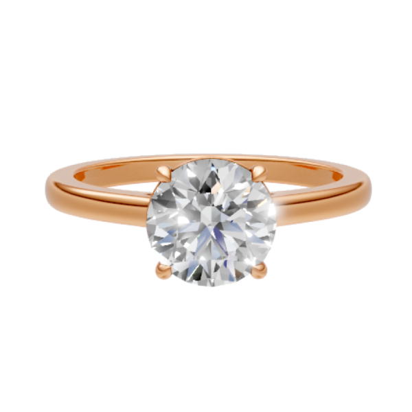 round-14k rose gold|round-18k rose gold