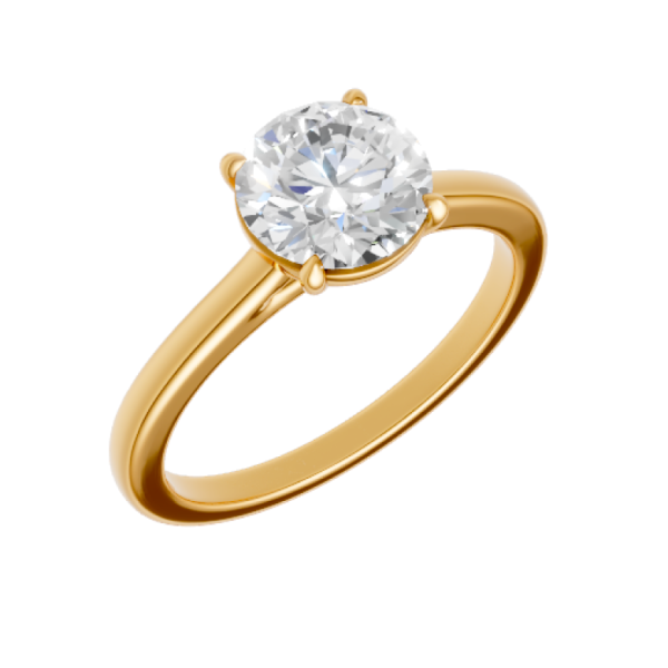round-14k yellow gold|round-18k yellow gold