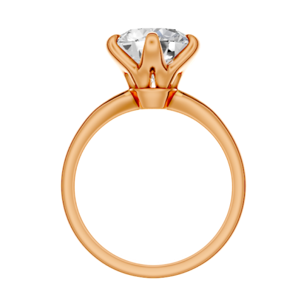 round-14k rose gold|round-18k rose gold