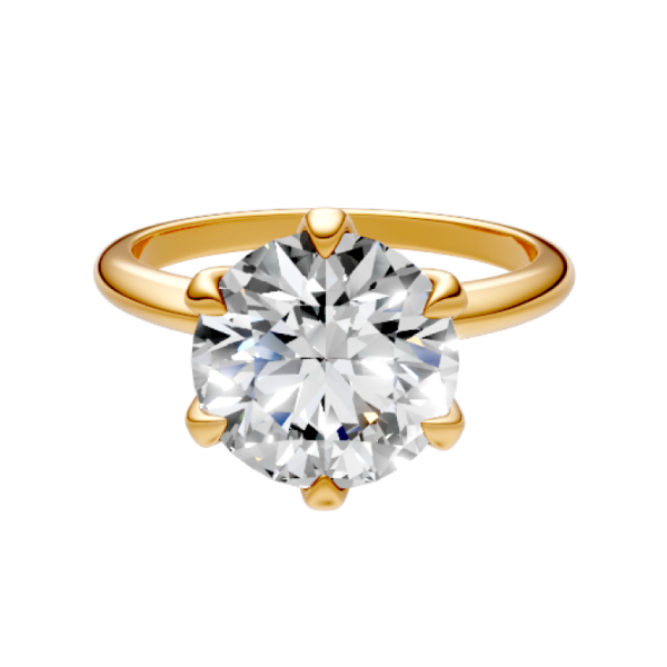 round-14k yellow gold|round-18k yellow gold