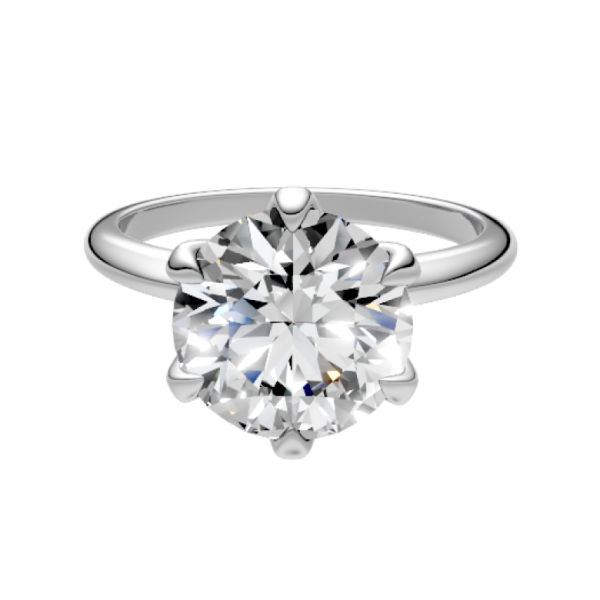 round-14k white gold|round-18k white gold| round-platinum