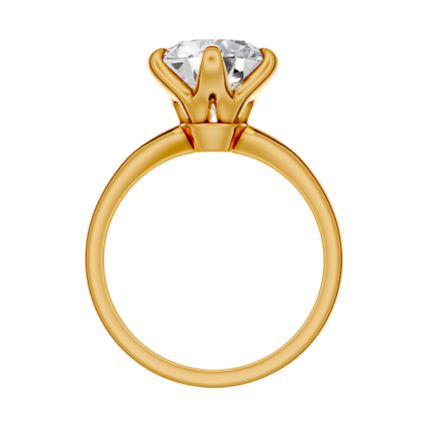 round-14k yellow gold|round-18k yellow gold