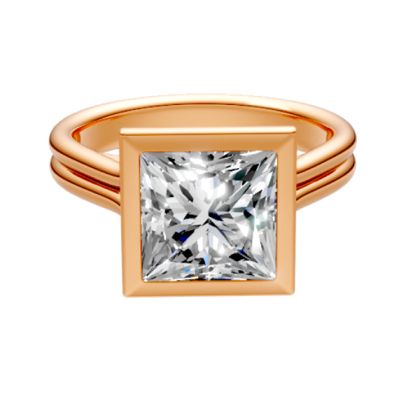 princess-14k rose gold|princess-18k rose gold