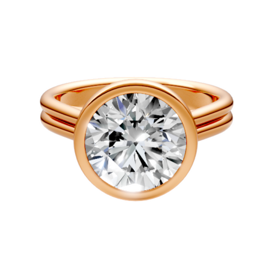round-14k rose gold|round-18k rose gold