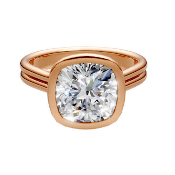 cushion-14k rose gold|cushion-18k rose gold
