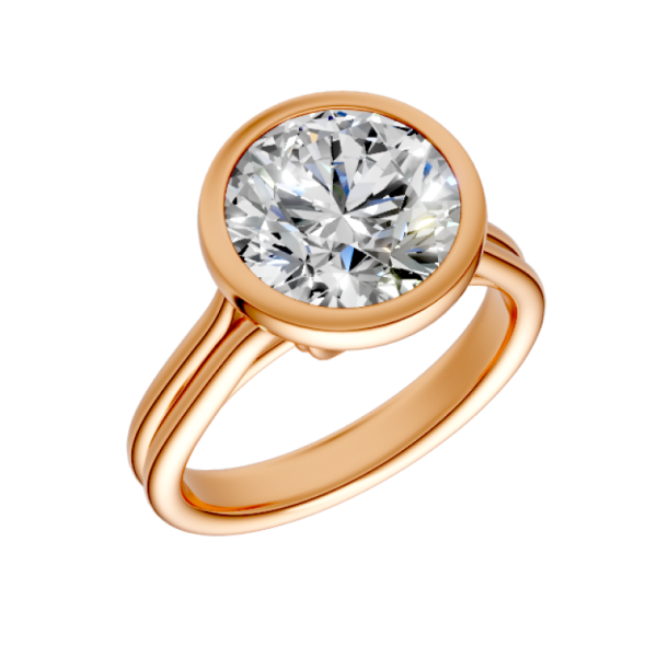 round-14k rose gold|round-18k rose gold