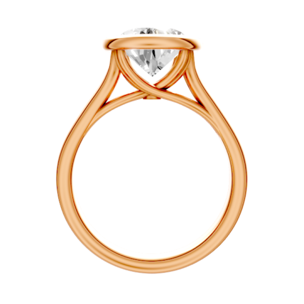 oval-14k rose gold|oval-18k rose gold