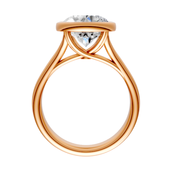 round-14k rose gold|round-18k rose gold