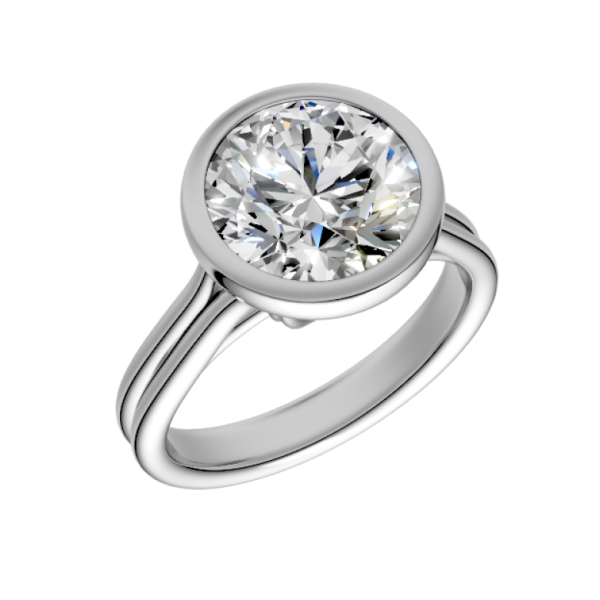 round-14k white gold|round-18k white gold| round-platinum