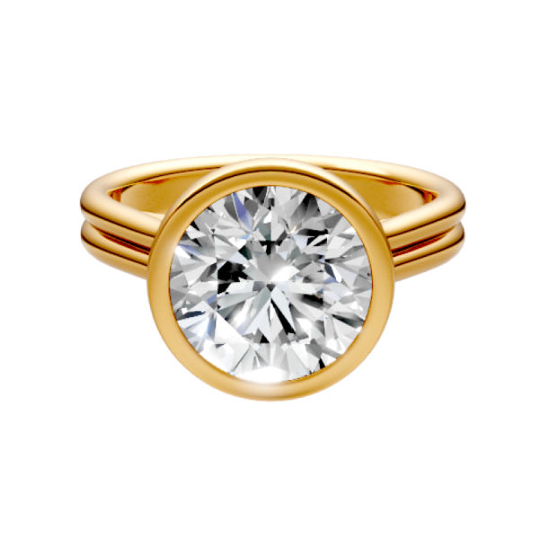 round-14k yellow gold|round-18k yellow gold