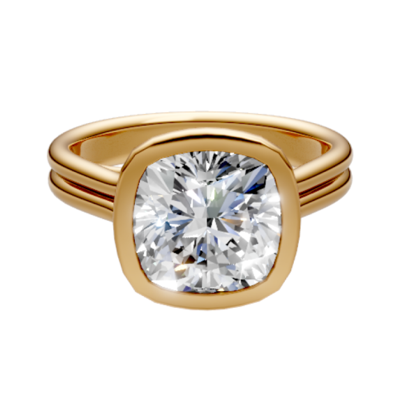 cushion-14k yellow gold|cushion-18k yellow gold