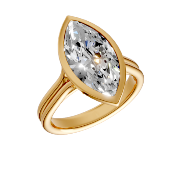 marquise-14k yellow gold|marquise-18k yellow gold