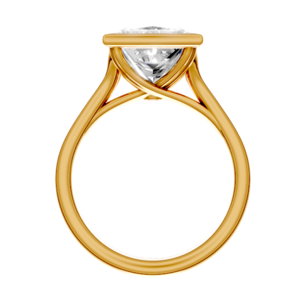 princess-14k yellow gold|princess-18k yellow gold