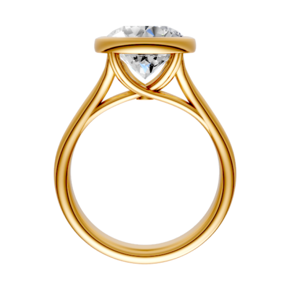 round-14k yellow gold|round-18k yellow gold