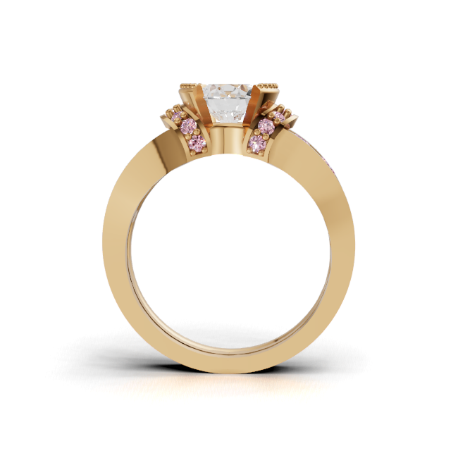 round-14k yellow gold|round-18k yellow gold