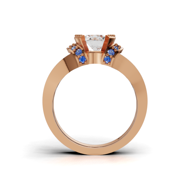 round-14k rose gold|round-18k rose gold