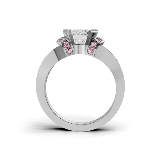 round-14k white gold|round-18k white gold|round-platinum