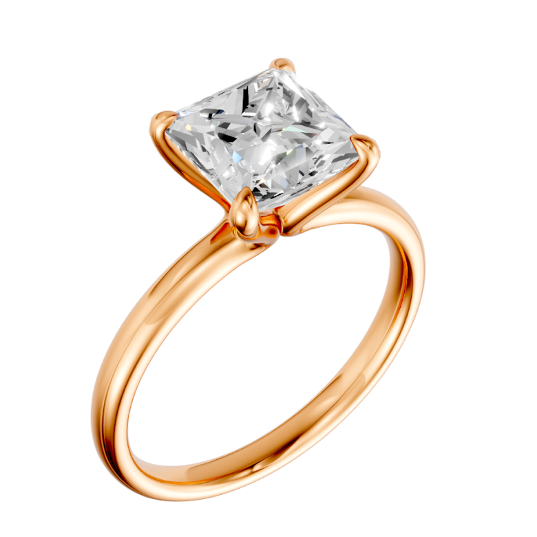 princess-14k rose gold|princess-18k rose gold