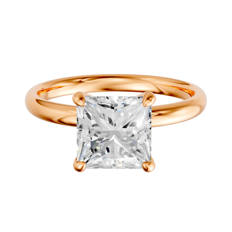 princess-14k rose gold|princess-18k rose gold
