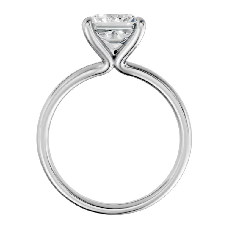 princess-14k white gold|princess-18k white gold| princess-platinum