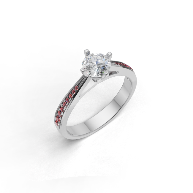 round-14k white gold|round-18k white gold|round-platinum