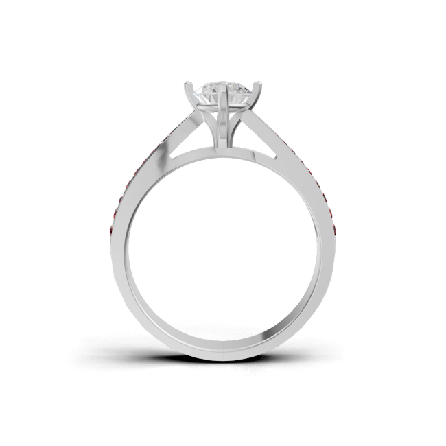 round-14k white gold|round-18k white gold|round-platinum