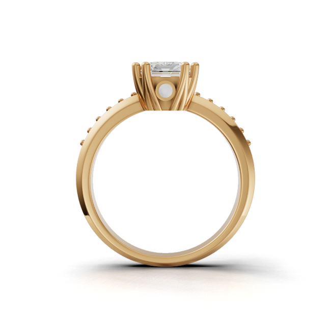 emerald-14k yellow gold|emerald-18k yellow gold