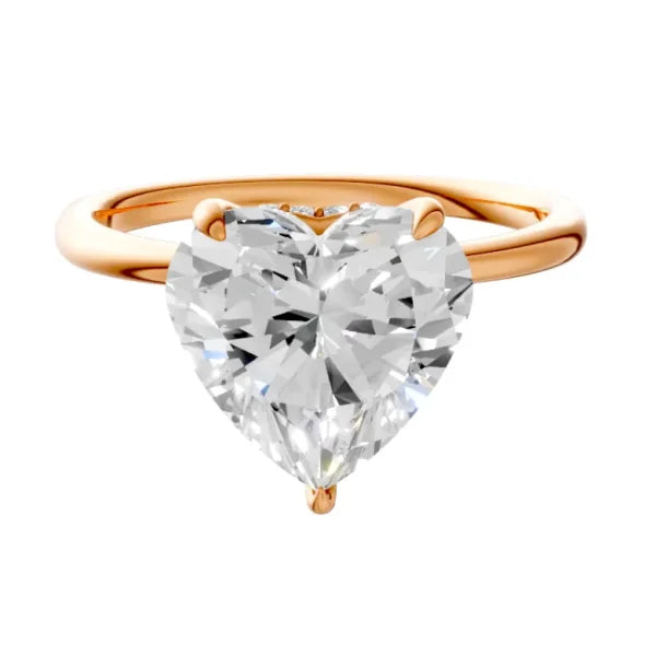 heart-14k rose gold|heart-18k rose gold
