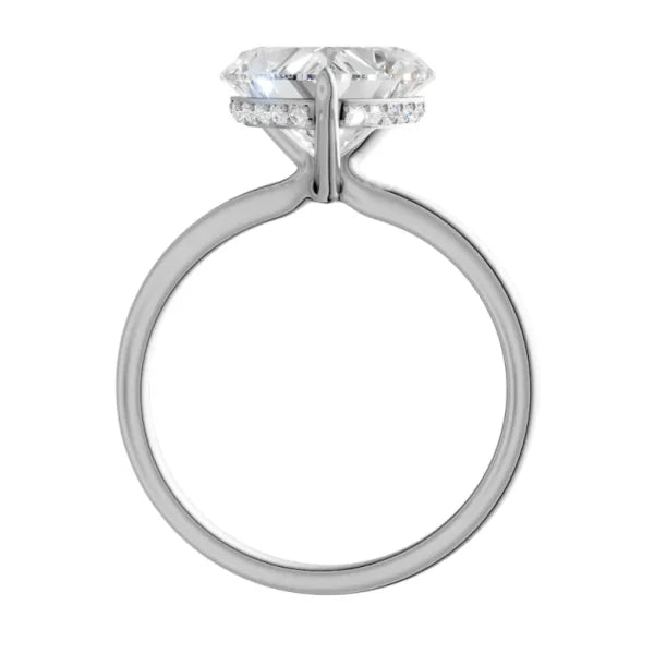 heart-14k white gold|heart-18k white gold| heart-platinum