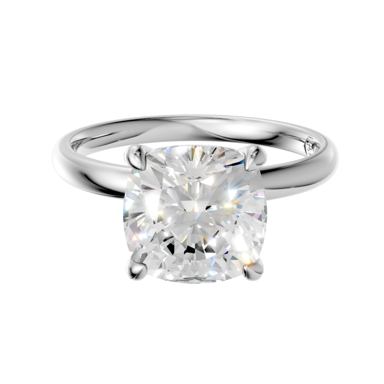 cushion-14k white gold|cushion-18k white gold| cushion-platinum