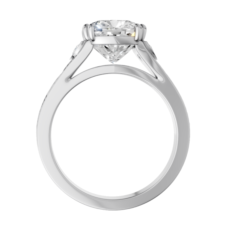 cushion-14k white gold|cushion-18k white gold| cushion-platinum